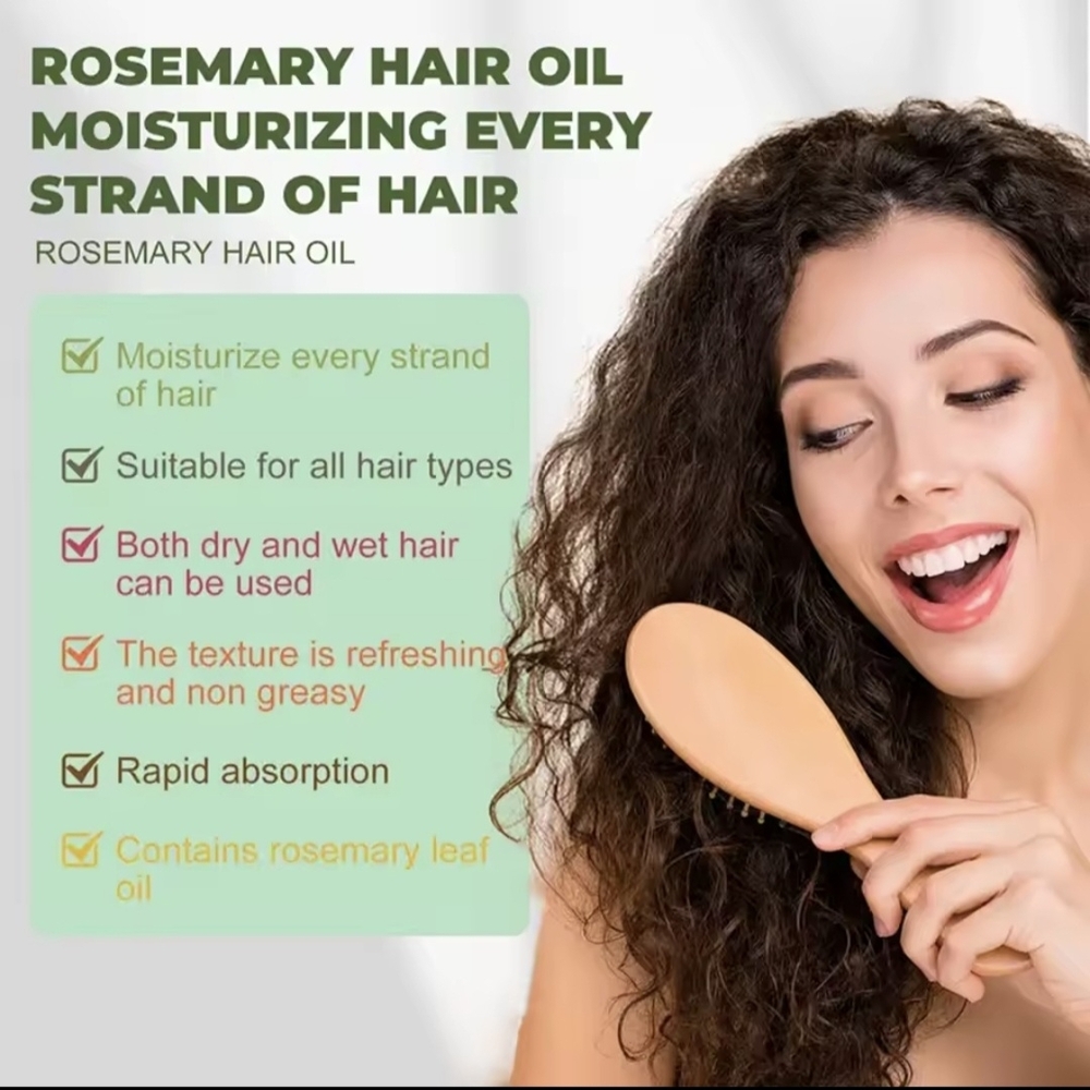 Rosemary Hair Oil for Moisturizing